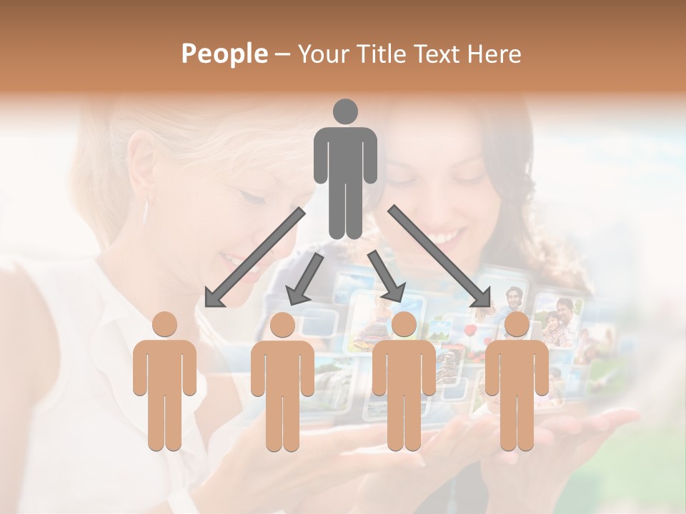 Touch Teenager Movie PowerPoint Template