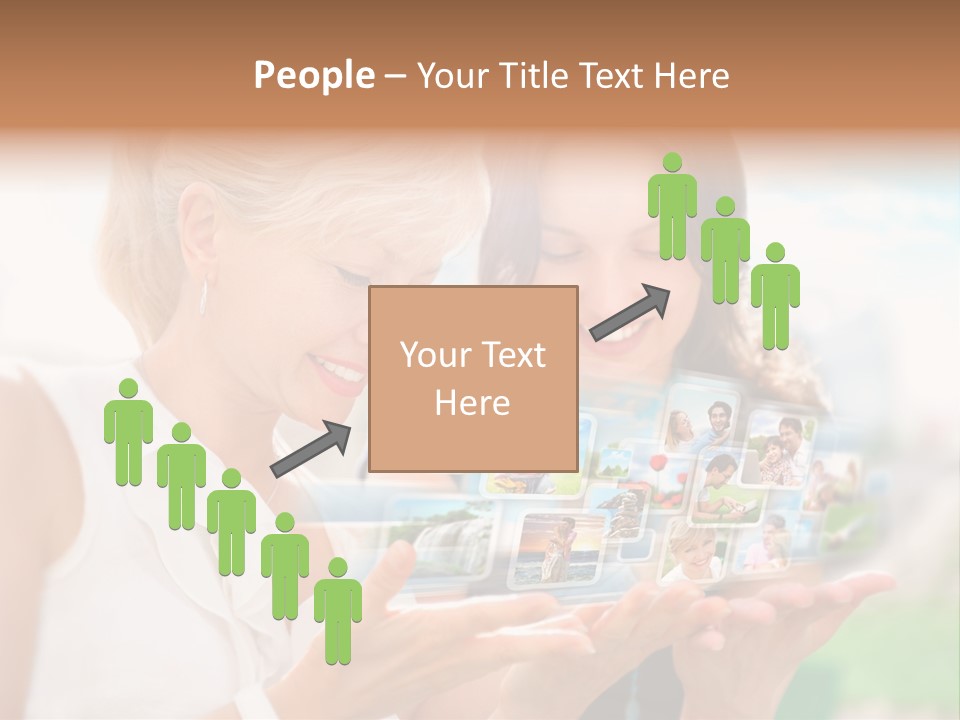 Touch Teenager Movie PowerPoint Template