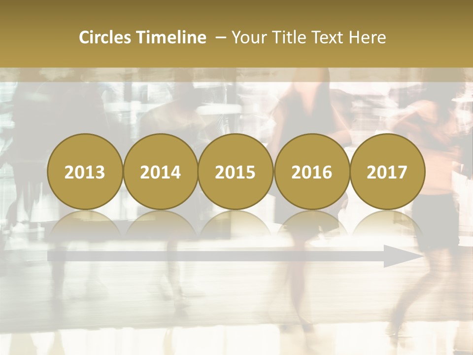 Businesswoman Unrecognizable Urban Business PowerPoint Template