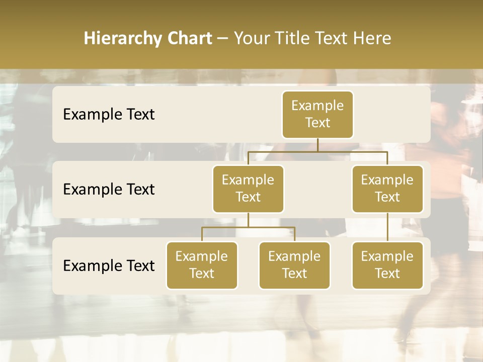 Businesswoman Unrecognizable Urban Business PowerPoint Template