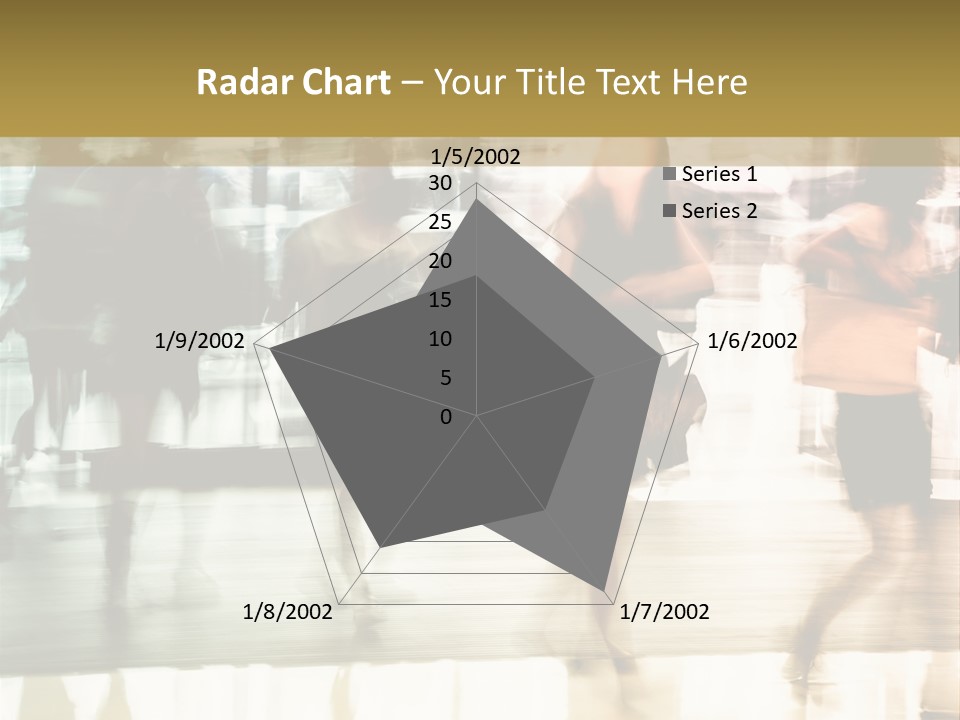 Businesswoman Unrecognizable Urban Business PowerPoint Template