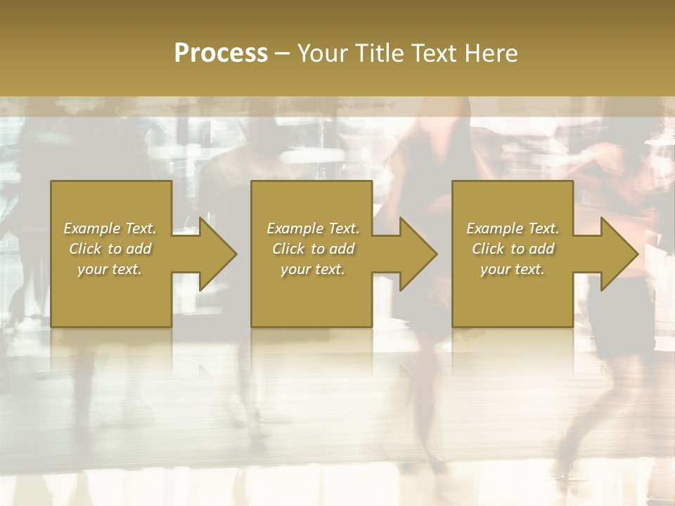 Businesswoman Unrecognizable Urban Business PowerPoint Template