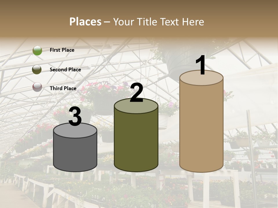 Bedding Cultivation Building PowerPoint Template