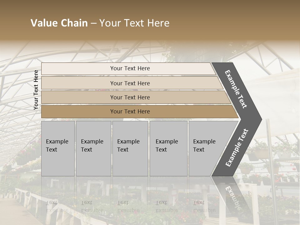 Bedding Cultivation Building PowerPoint Template