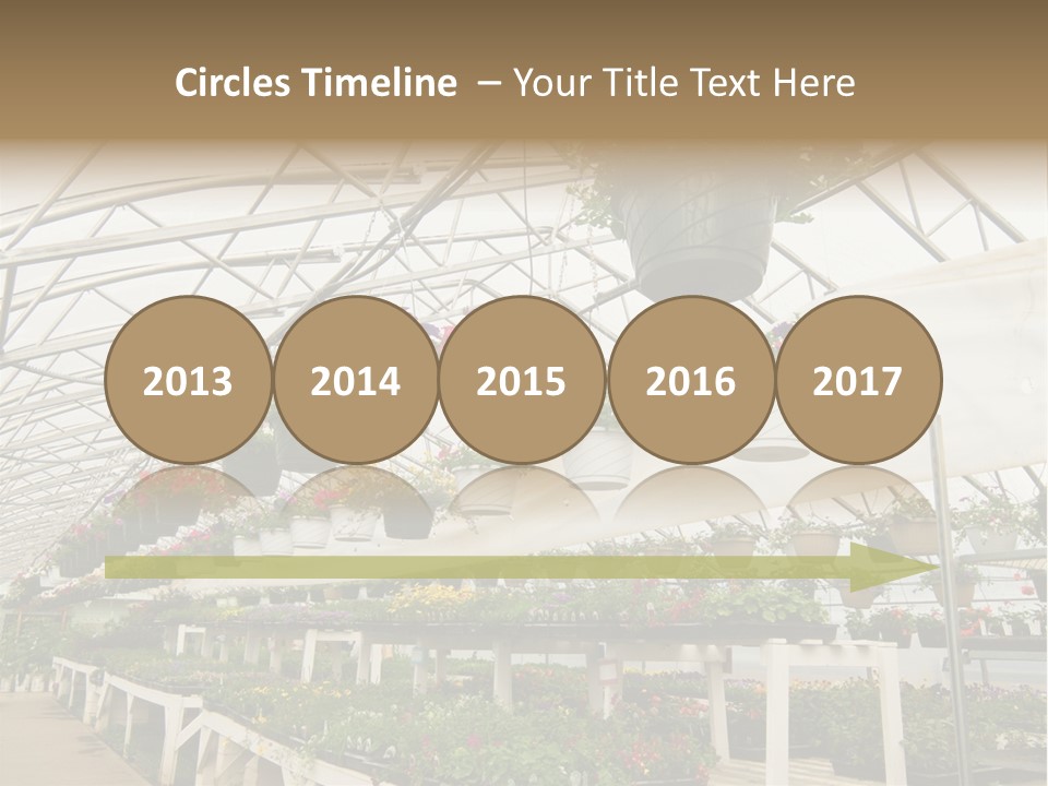 Bedding Cultivation Building PowerPoint Template