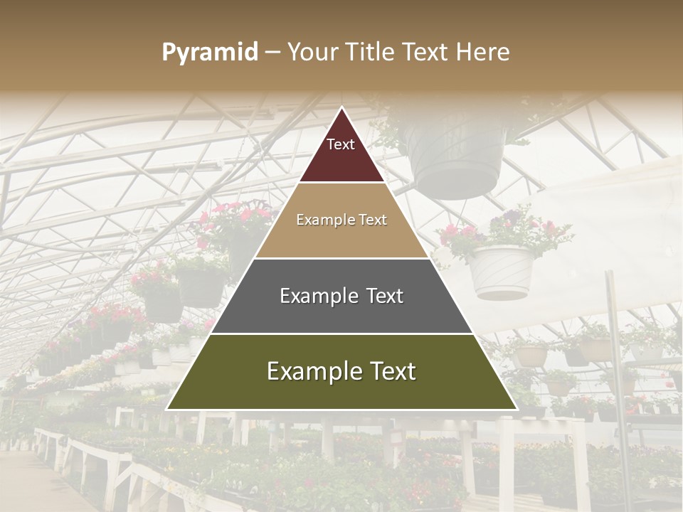 Bedding Cultivation Building PowerPoint Template