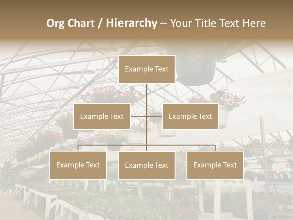 Bedding Cultivation Building PowerPoint Template