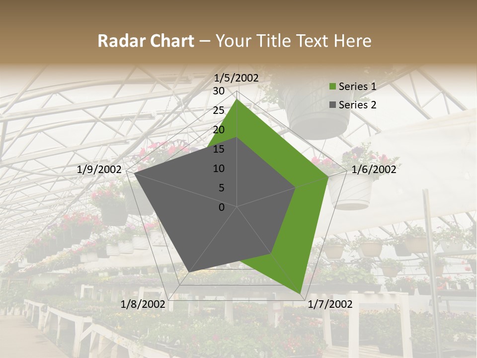 Bedding Cultivation Building PowerPoint Template