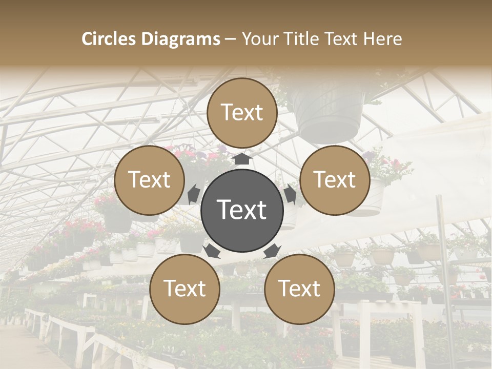 Bedding Cultivation Building PowerPoint Template