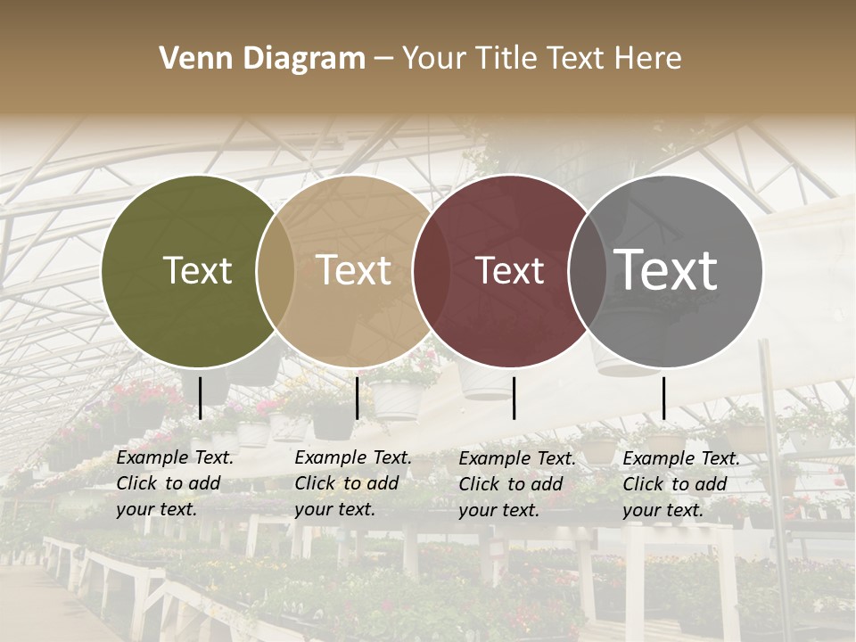 Bedding Cultivation Building PowerPoint Template