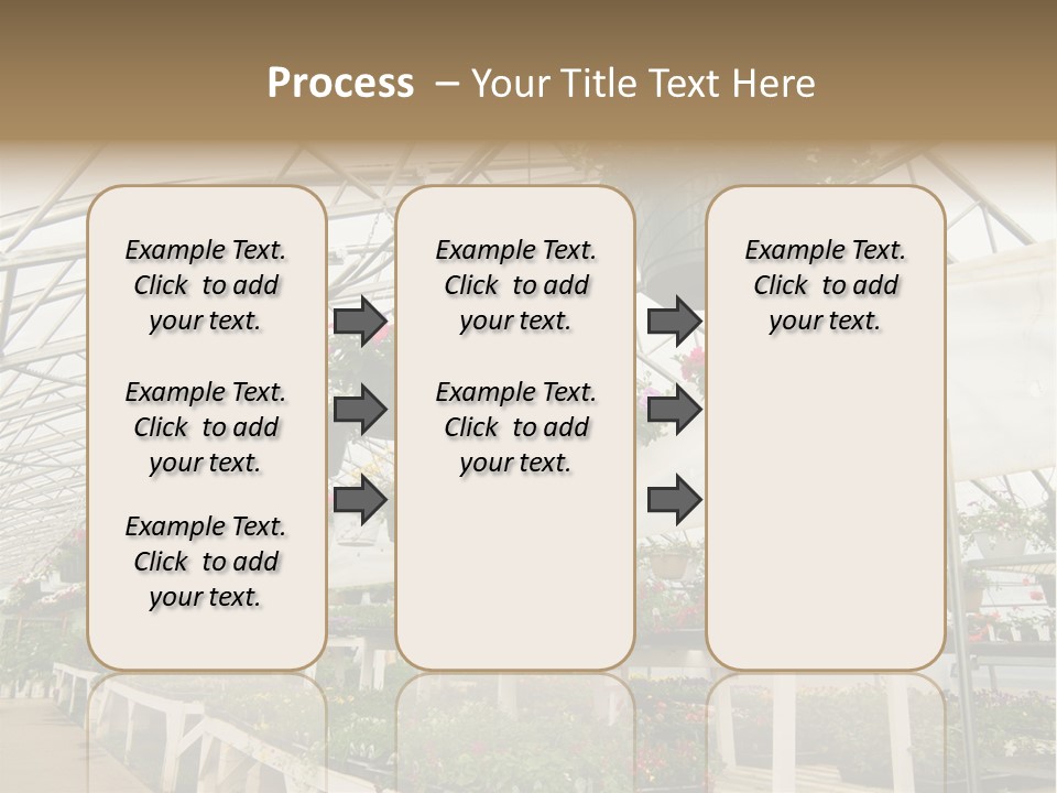 Bedding Cultivation Building PowerPoint Template