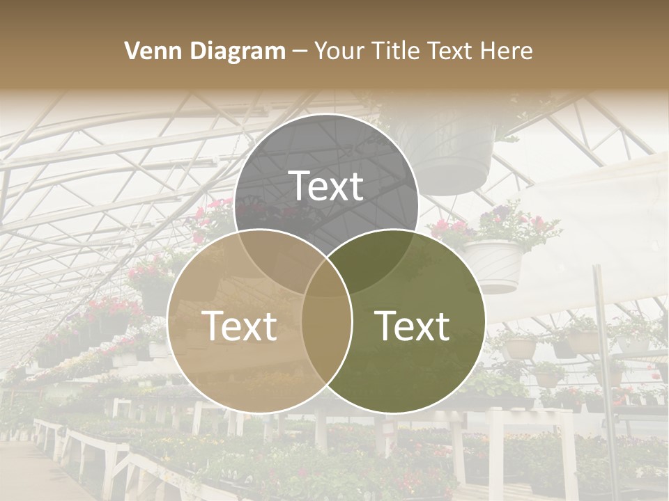 Bedding Cultivation Building PowerPoint Template