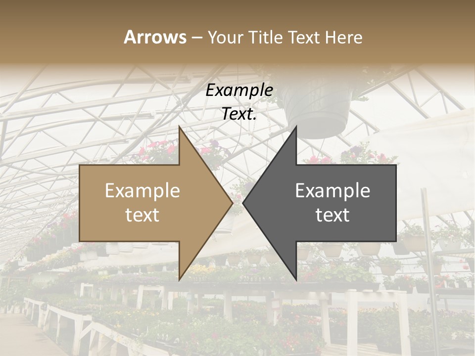 Bedding Cultivation Building PowerPoint Template