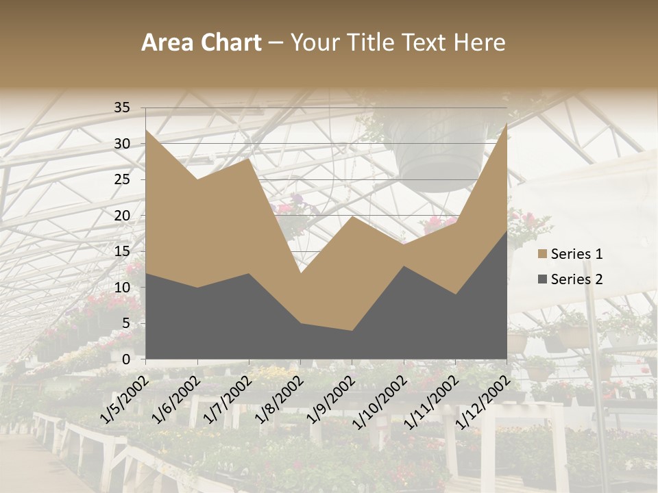 Bedding Cultivation Building PowerPoint Template