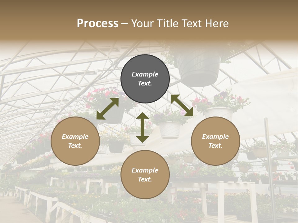 Bedding Cultivation Building PowerPoint Template