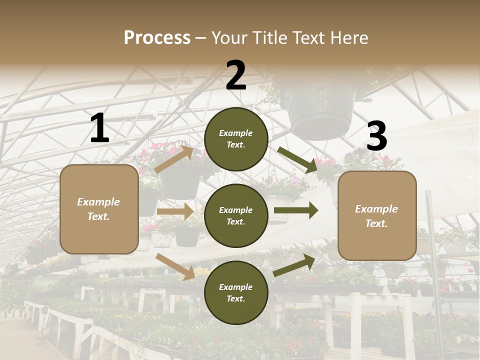Bedding Cultivation Building PowerPoint Template