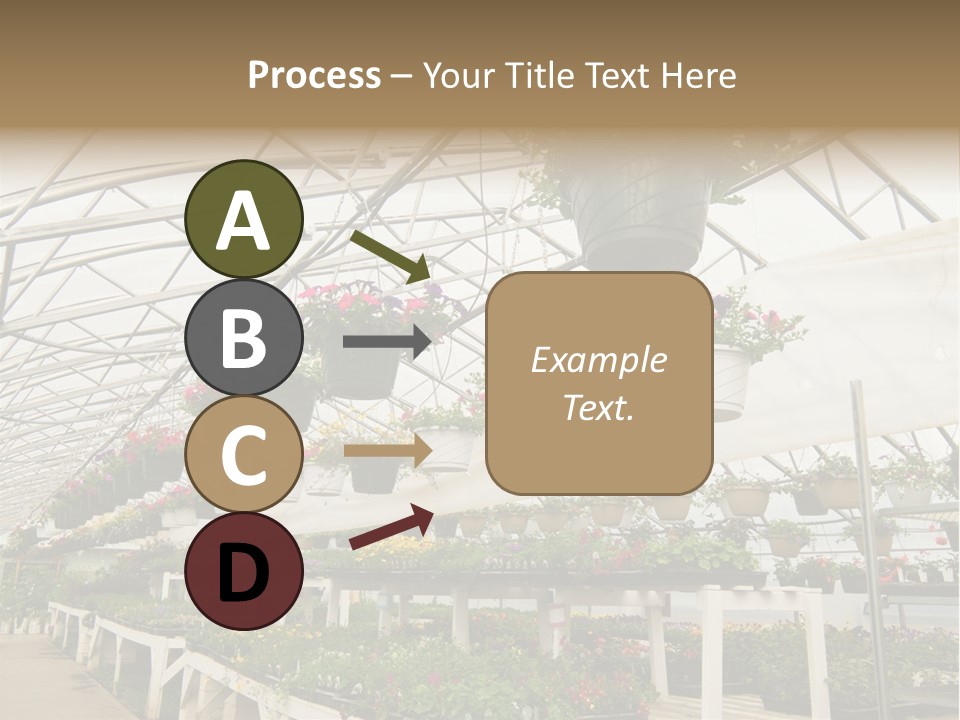 Bedding Cultivation Building PowerPoint Template