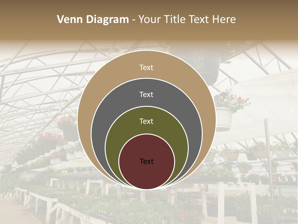 Bedding Cultivation Building PowerPoint Template