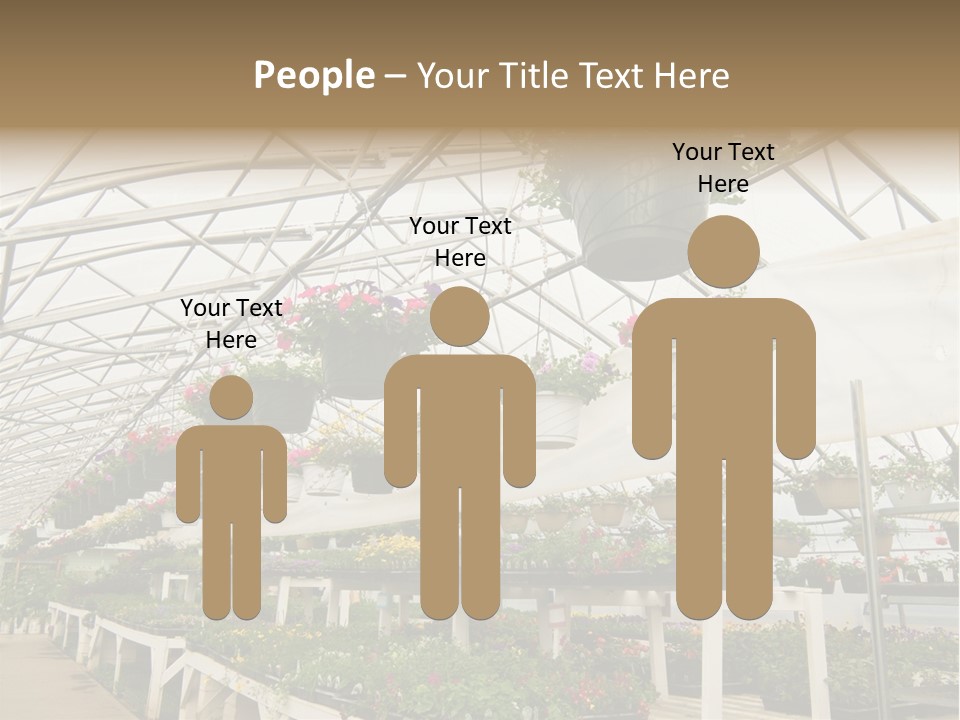 Bedding Cultivation Building PowerPoint Template