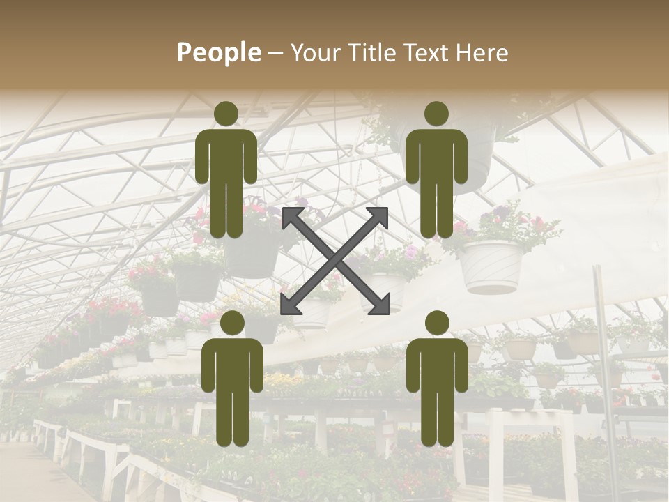 Bedding Cultivation Building PowerPoint Template