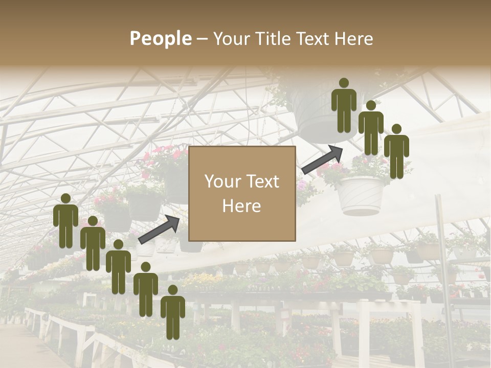 Bedding Cultivation Building PowerPoint Template