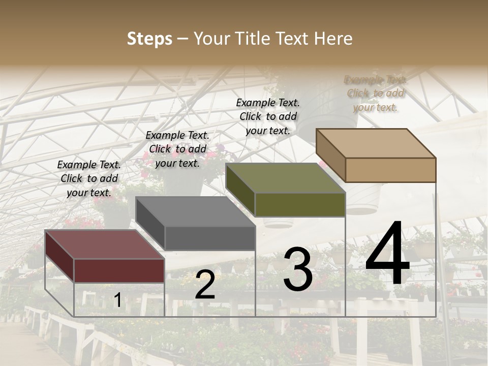Bedding Cultivation Building PowerPoint Template