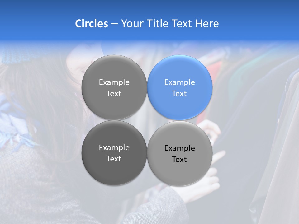 Lady Discount Trend PowerPoint Template