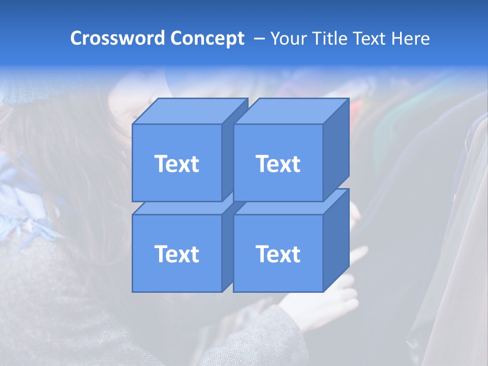 Lady Discount Trend PowerPoint Template