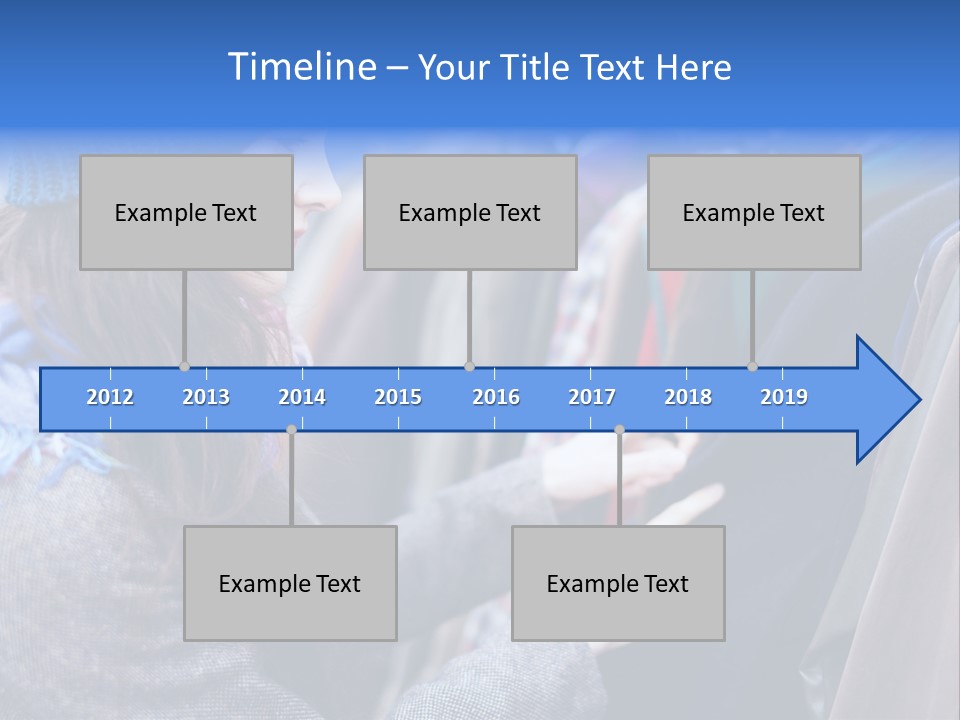 Lady Discount Trend PowerPoint Template
