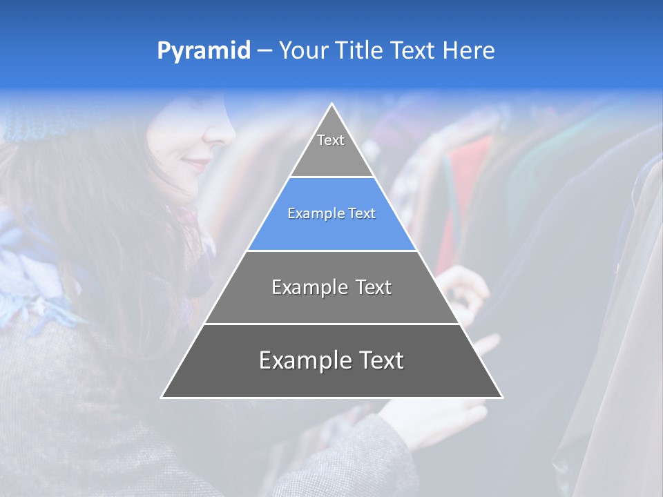 Lady Discount Trend PowerPoint Template