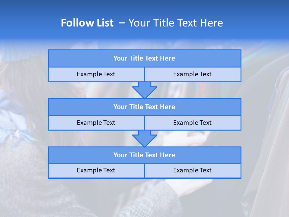 Lady Discount Trend PowerPoint Template
