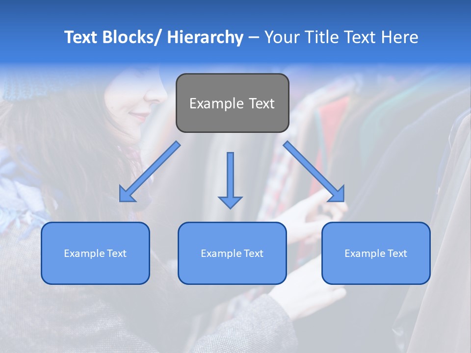 Lady Discount Trend PowerPoint Template