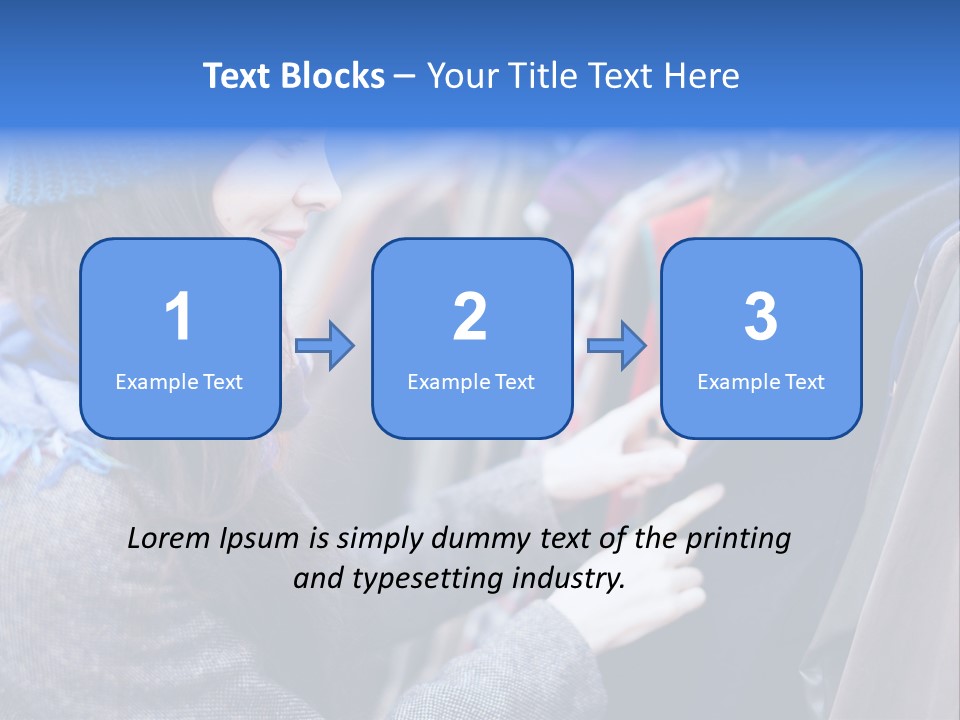 Lady Discount Trend PowerPoint Template