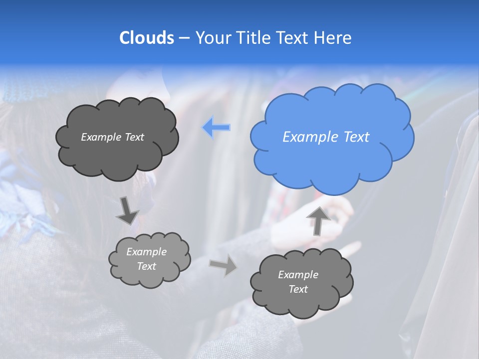 Lady Discount Trend PowerPoint Template