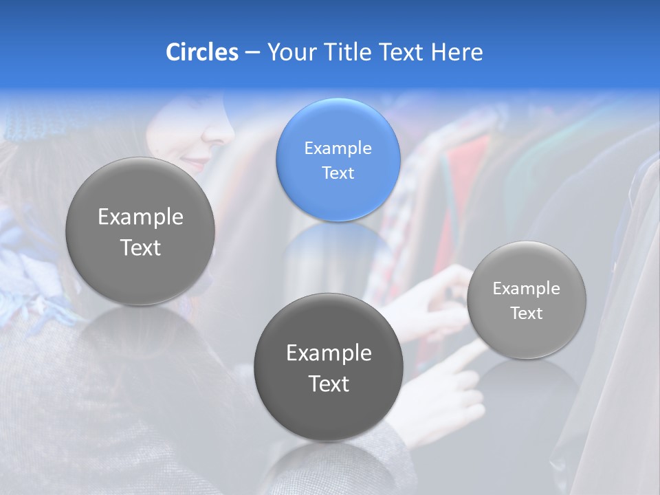 Lady Discount Trend PowerPoint Template