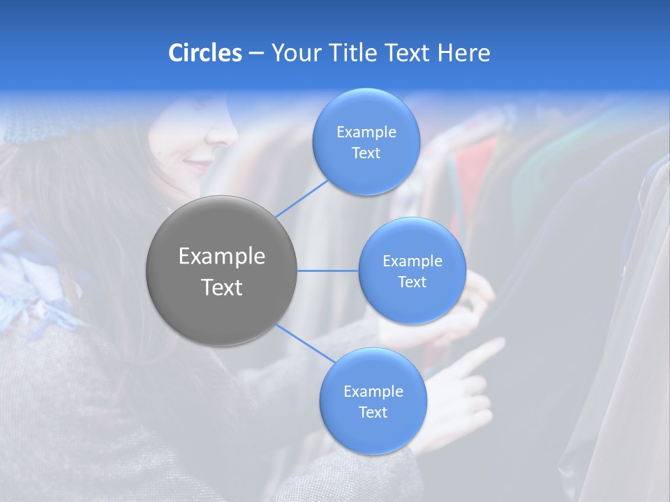 Lady Discount Trend PowerPoint Template