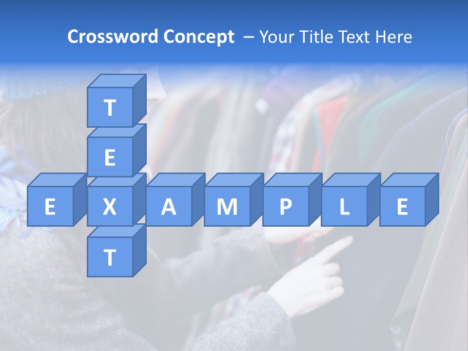 Lady Discount Trend PowerPoint Template