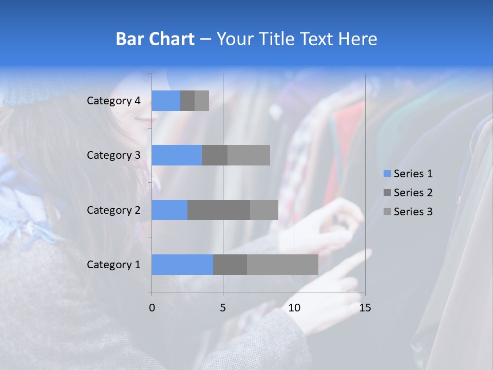 Lady Discount Trend PowerPoint Template