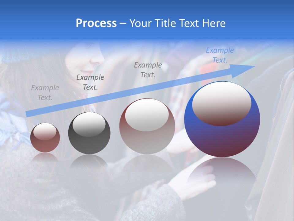 Lady Discount Trend PowerPoint Template