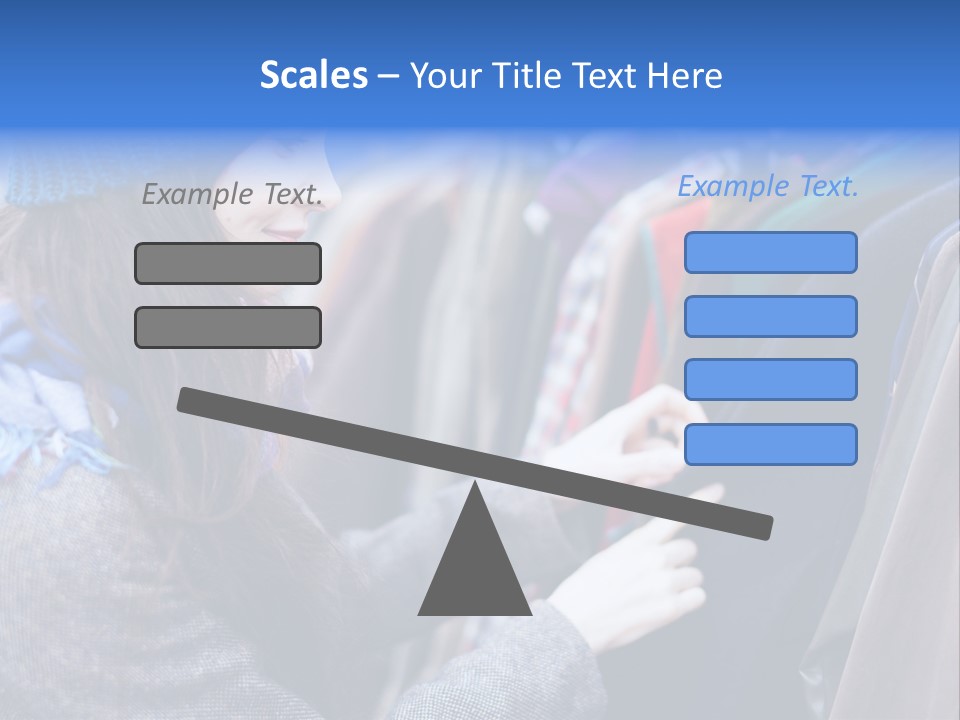 Lady Discount Trend PowerPoint Template
