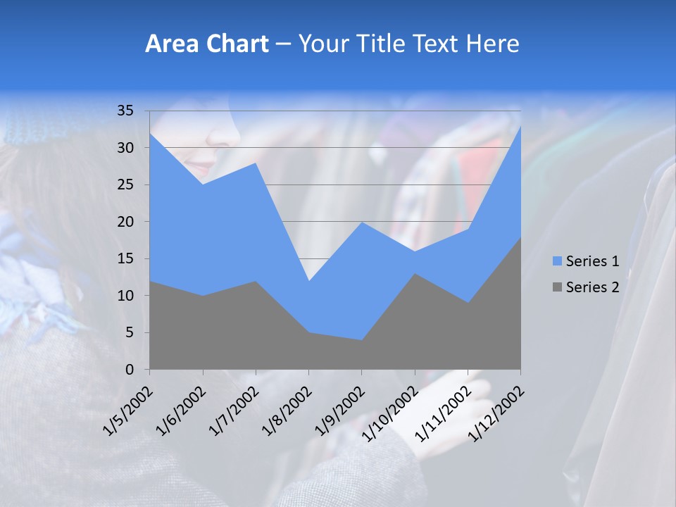 Lady Discount Trend PowerPoint Template