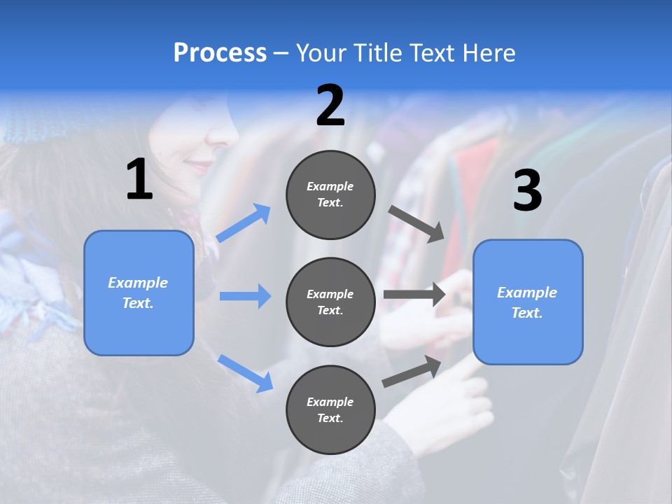 Lady Discount Trend PowerPoint Template