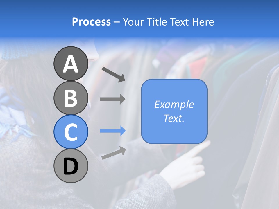 Lady Discount Trend PowerPoint Template
