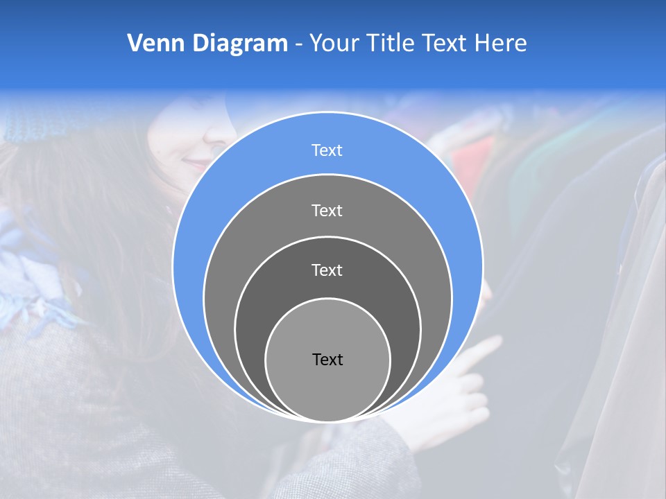 Lady Discount Trend PowerPoint Template