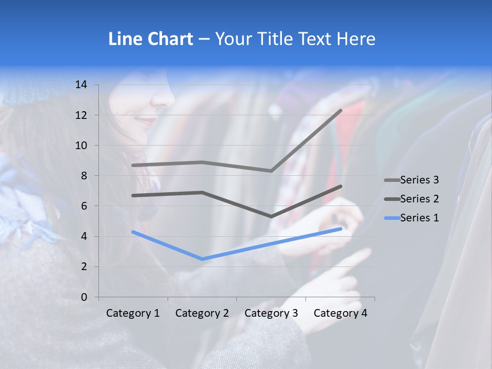 Lady Discount Trend PowerPoint Template