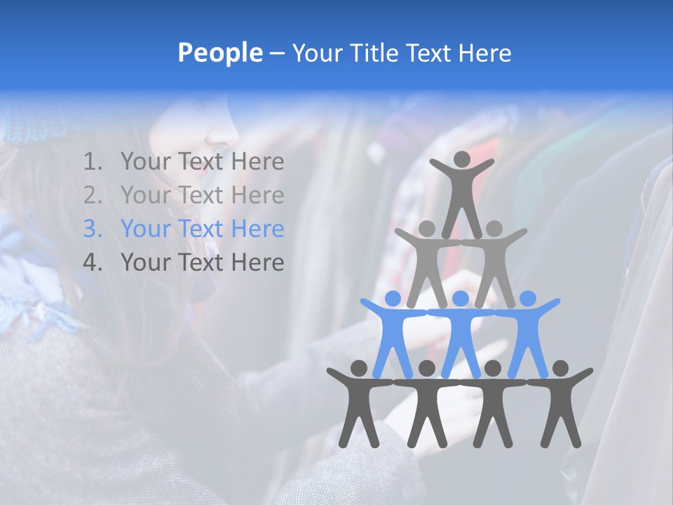 Lady Discount Trend PowerPoint Template