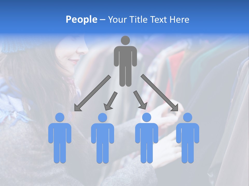 Lady Discount Trend PowerPoint Template