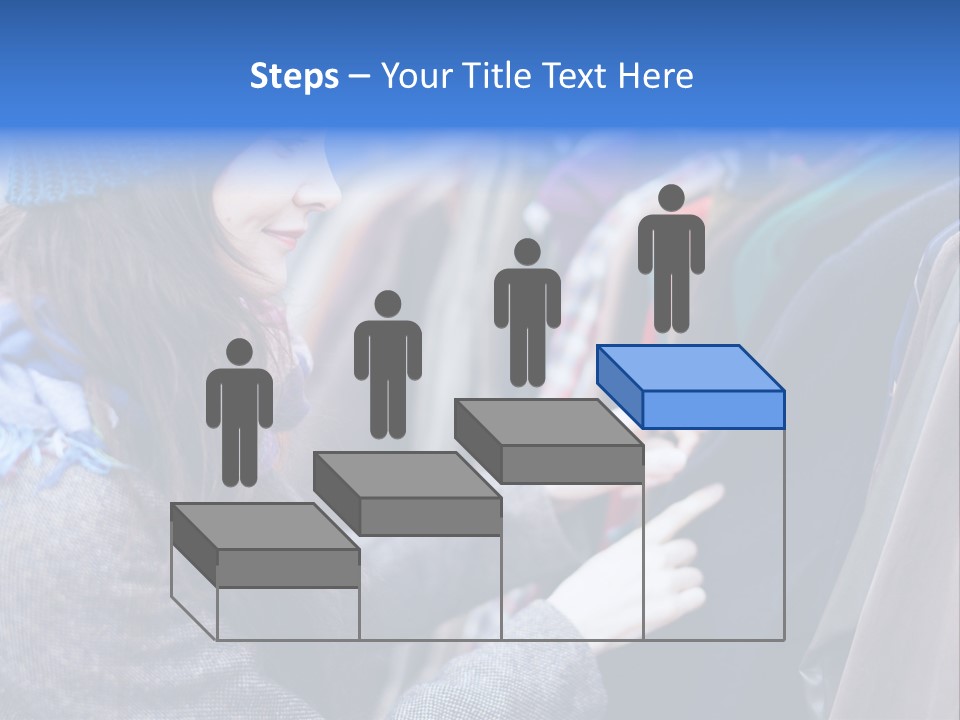 Lady Discount Trend PowerPoint Template