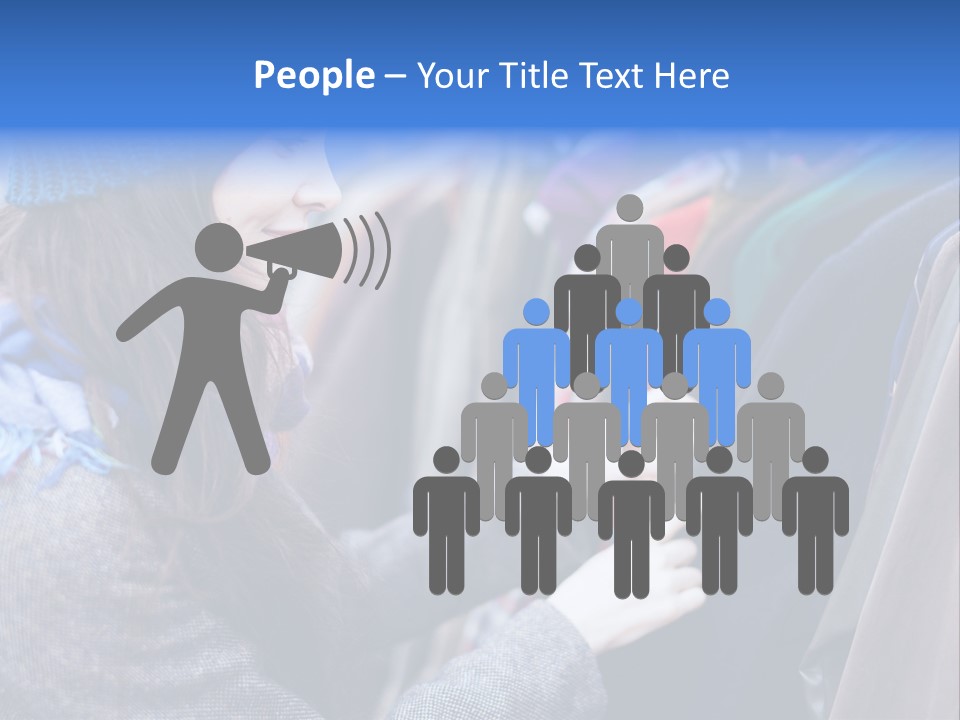 Lady Discount Trend PowerPoint Template