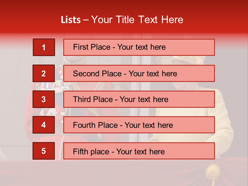 Talent Person Famous PowerPoint Template